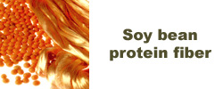 Soy bean protein fiber